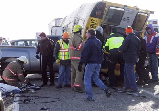 School Bus Crash Minn.