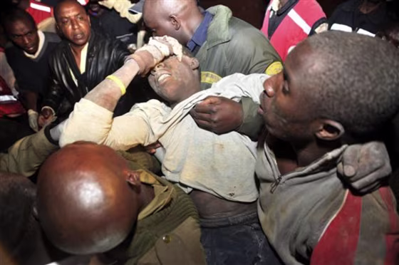 APTOPIX Kenya Building Collapse