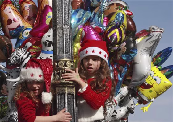 MIDEAST ISRAEL PALESTINIANS CHRISTMAS