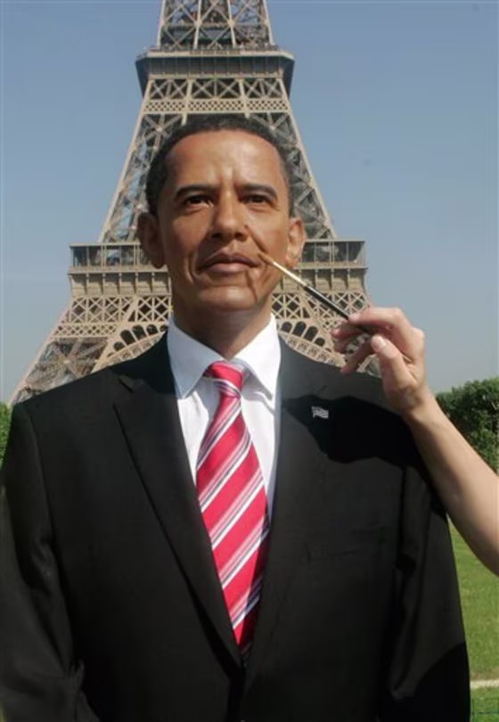France Obama Wax Museum