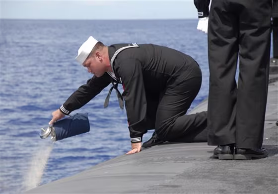 Buried at Sea