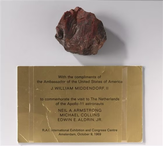 NETHERLANDS NOT MOON ROCK