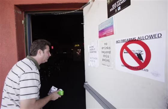 Guns In Bars