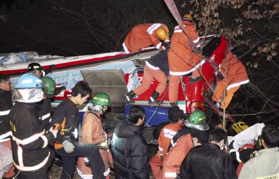South Korea Bus Crash