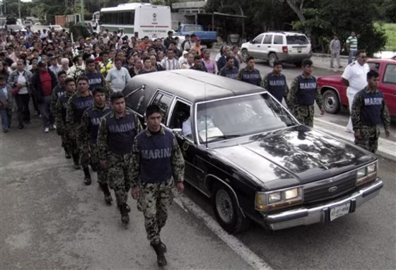 CORRECTION Mexico Drug War