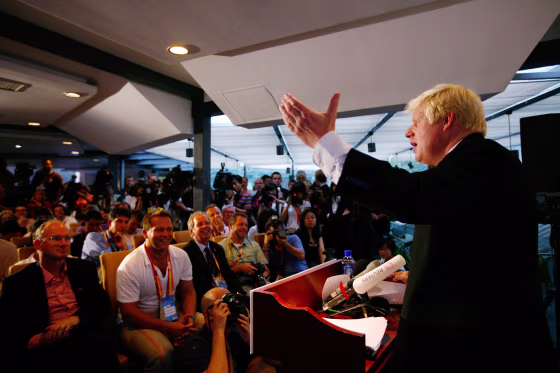 Mayor Of London Boris Johnson In Beijing Ahead Of Handover Ceremony