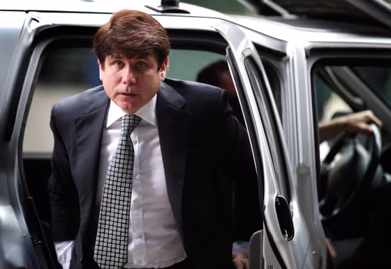 Image: Blagojevich Arrives At Court For Corruption Trial