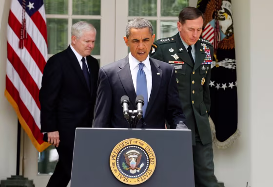 Image: President Obama Makes Statement On Gen. McChrystal In The Rose Garden