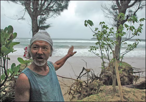 Kinsei Ishigaki wants to keep his homeland pristine.