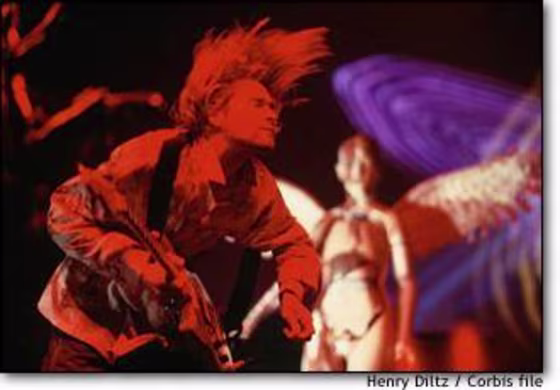Kurt Cobain, the erratic, tempestuous creative force of Nirvana, in 1993