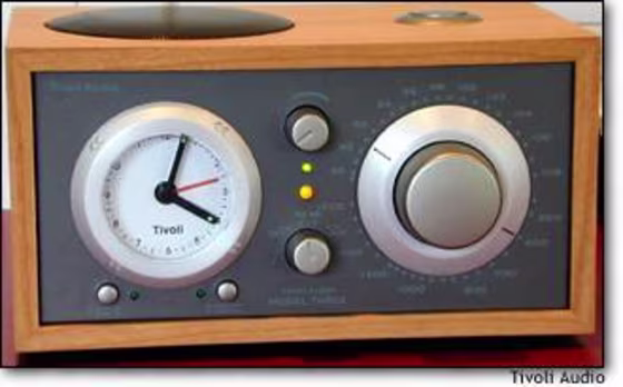 The Model Three is beautiful, sounds incredible, and wakes you up on time. What more could you ask from a top-flight clock radio?