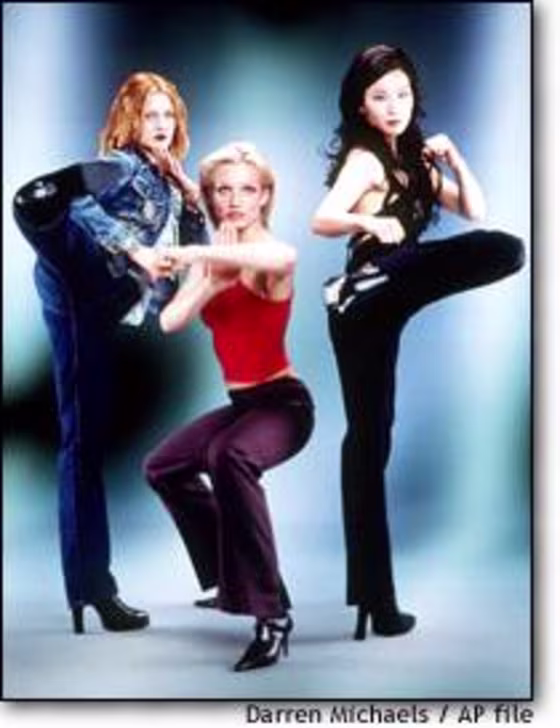Movies like 'Charlie's Angels' that feature women wielding martial arts moves have spurred interest in the practice at gyms, instructors say.