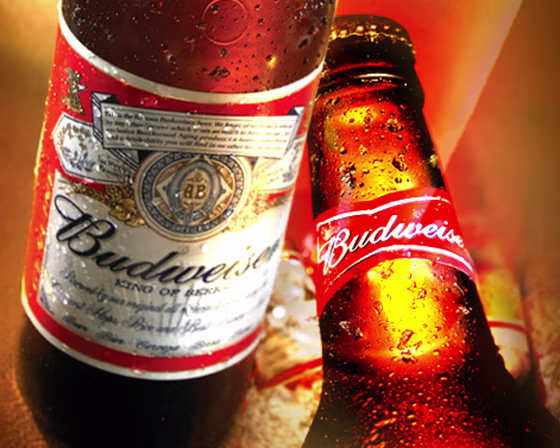 Image: Budweiser beer
