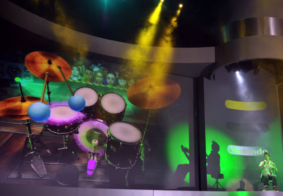 Image: \"Wii Music\" demonstration