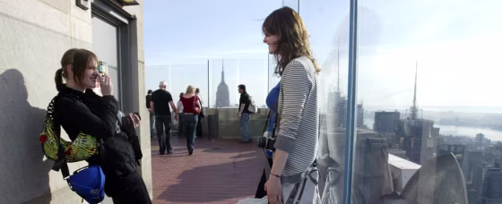 Image: British tourists