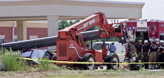 Image: Crane collapse