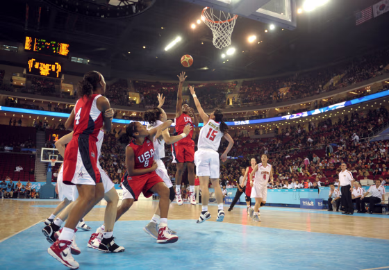 Image: US Women's basketball team
