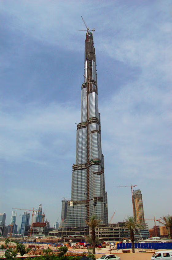 Image: World's tallest structure, the Burj Dubai