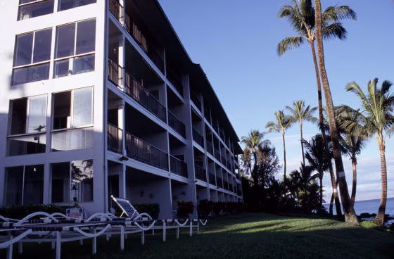Image: Balconies at the Noelani condos in Maui