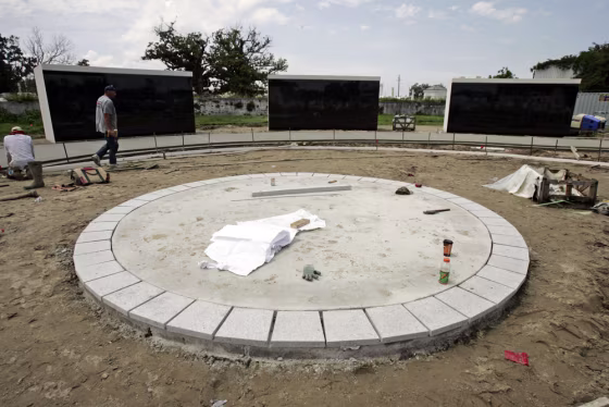 Image: Hurricane Katrina memorial in New Orleans
