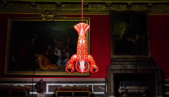 Image: Sculpture \"Lobster\"
