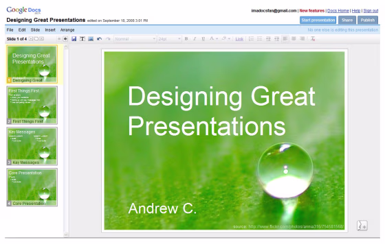 Image: Google Docs