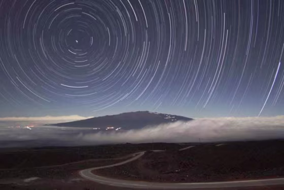 Image: Star trail