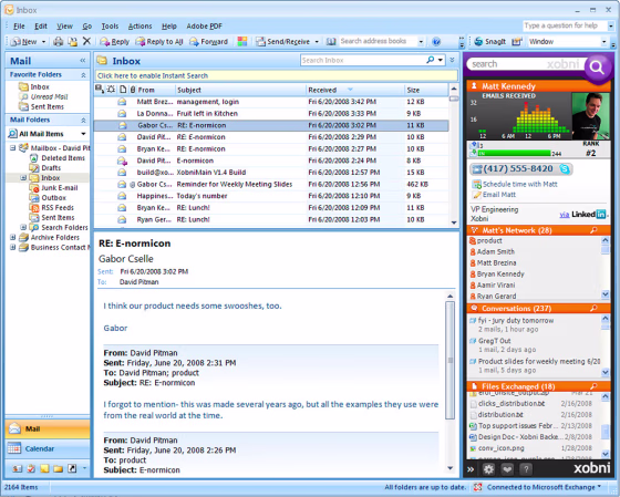 Image: Email screenshot