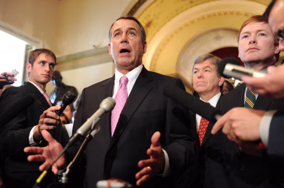 Image: US House Minority Leader John Boehner