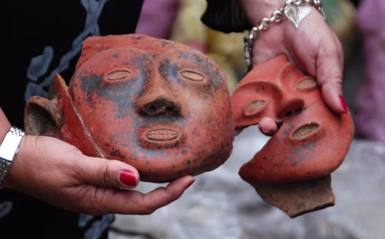 Image: Confiscated antiquities