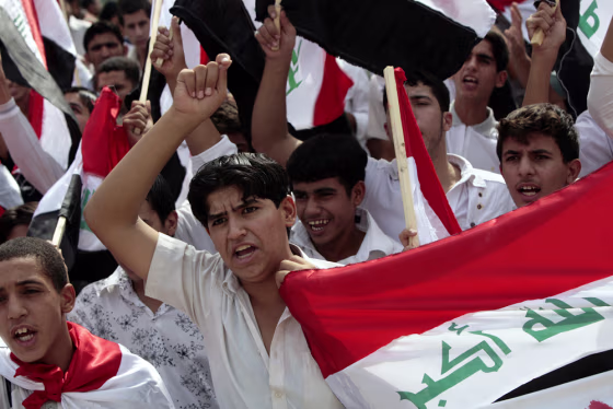 Image: Iraqi students