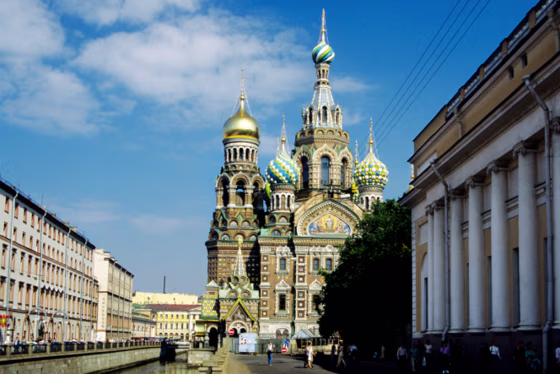 Church of the saviour on spilled blood st petersberg