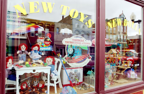 Image: Second Childhood Toys, Recalled toys, toy store business