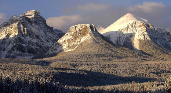Image: The Canadian Rockies in the Banff National Park