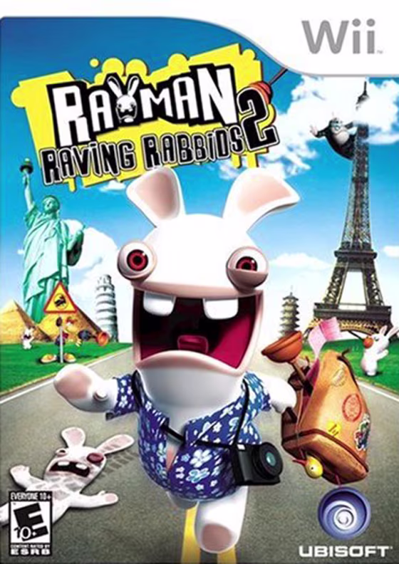 Image: Video game, Rayman Raving Rabbids 2
