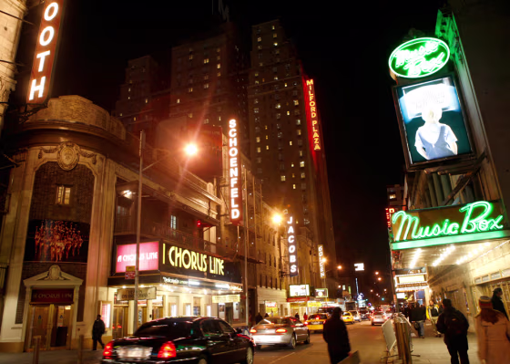 Image: Broadway theaters