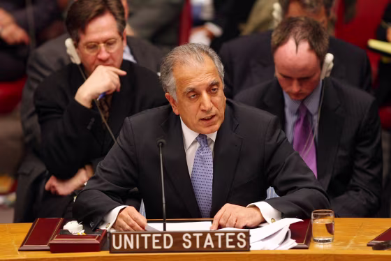 Image: U. N. Ambassador for the U.S., Zalmay Khalilzad