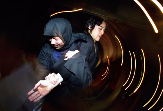 Image: Ninja hand-in-hand combat