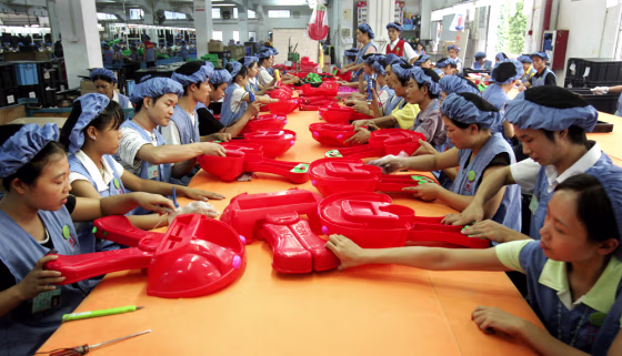 Image: Chinese toy factory