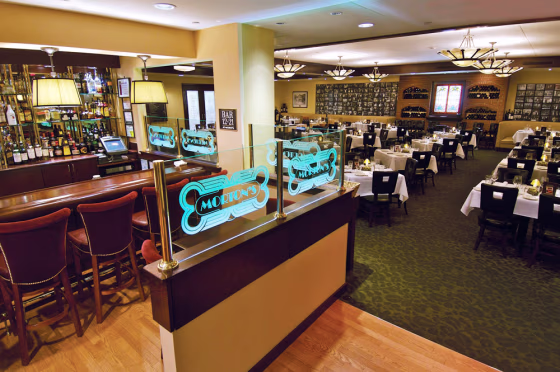 Image:  Morton's on Wacker Place in Chicago