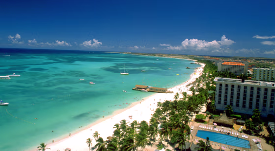 Image: Palm Beach on Aruba