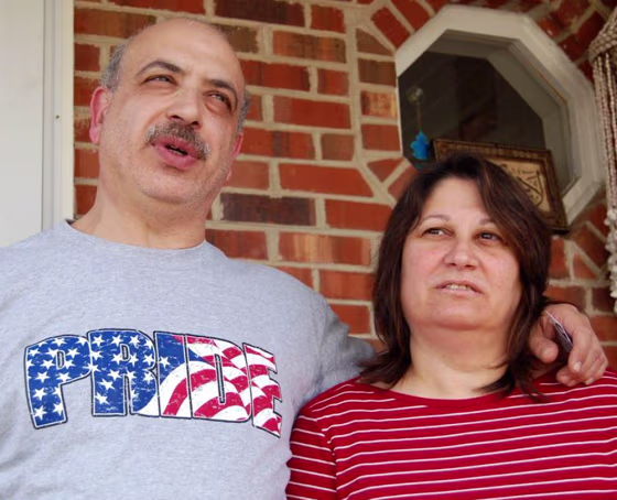 Image: Chuck Madarani and his wife Sanaa