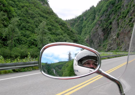 Image: Motorcycling to Alaska