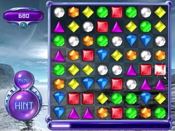 Image: video game \"Bejeweled\"