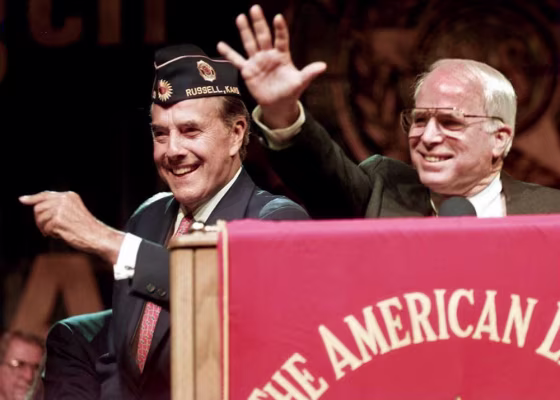 Image: Bob Dole and John McCain
