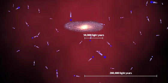 Image: Milky Way's dark matter halo