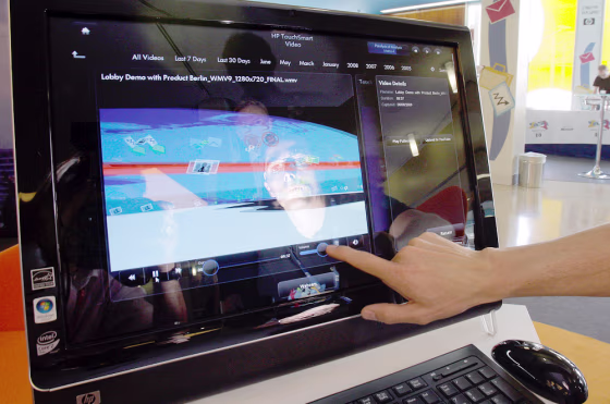 Image:  TouchSmart All-in-One computer system