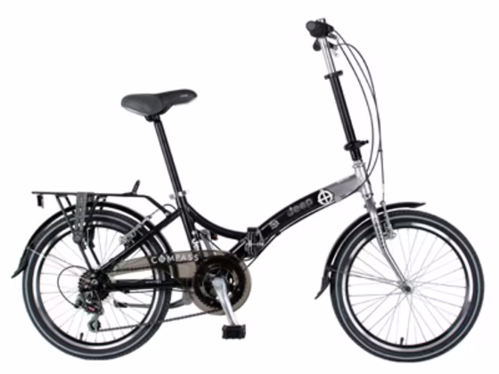 Image: Jeep Compass folding bike
