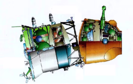 Image: Soyuz separation failure