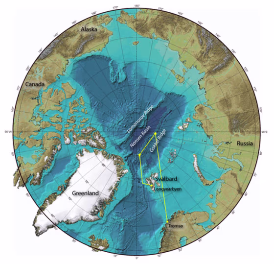 Image: North polar region